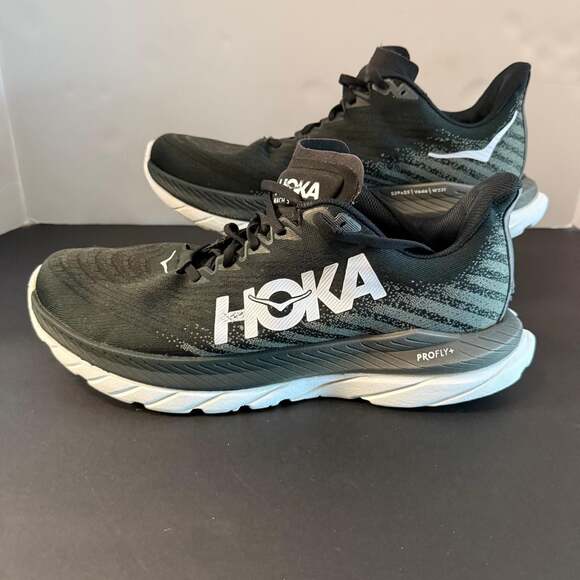 HOKA Men\'s Mach 5 Running Shoes Black Castlerock Size 11 main image 11
